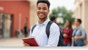 Male student